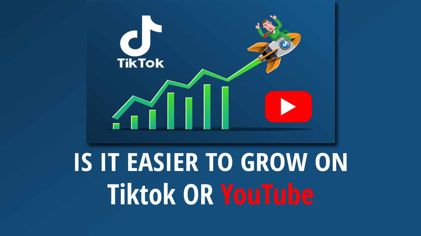 is it easier to grow on tiktok or youtube how easy is it to grow on tiktok tiktok is better than youtube